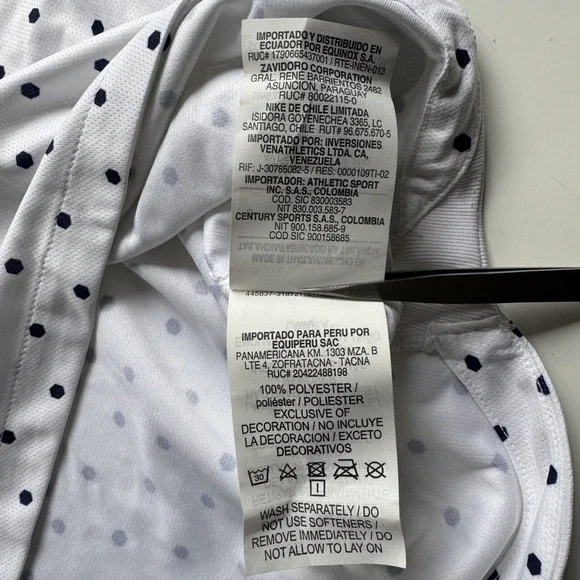 NIKE‎ FFF France 2019 Away Jersey Womens Small Slim Fit Breathable Dri-Fit - Picture 12 of 13